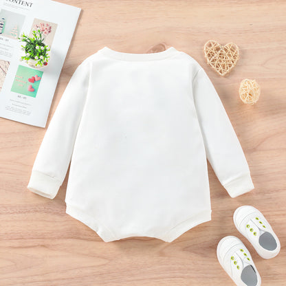 Boys Fashion Sweater Ice Cream Romper