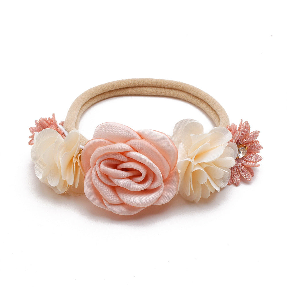 Cute Baby Full Moon Hair Band