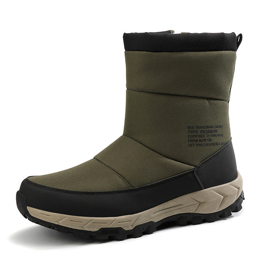 Cotton Shoes Men's Winter Men's Shoes New Plush Warmth