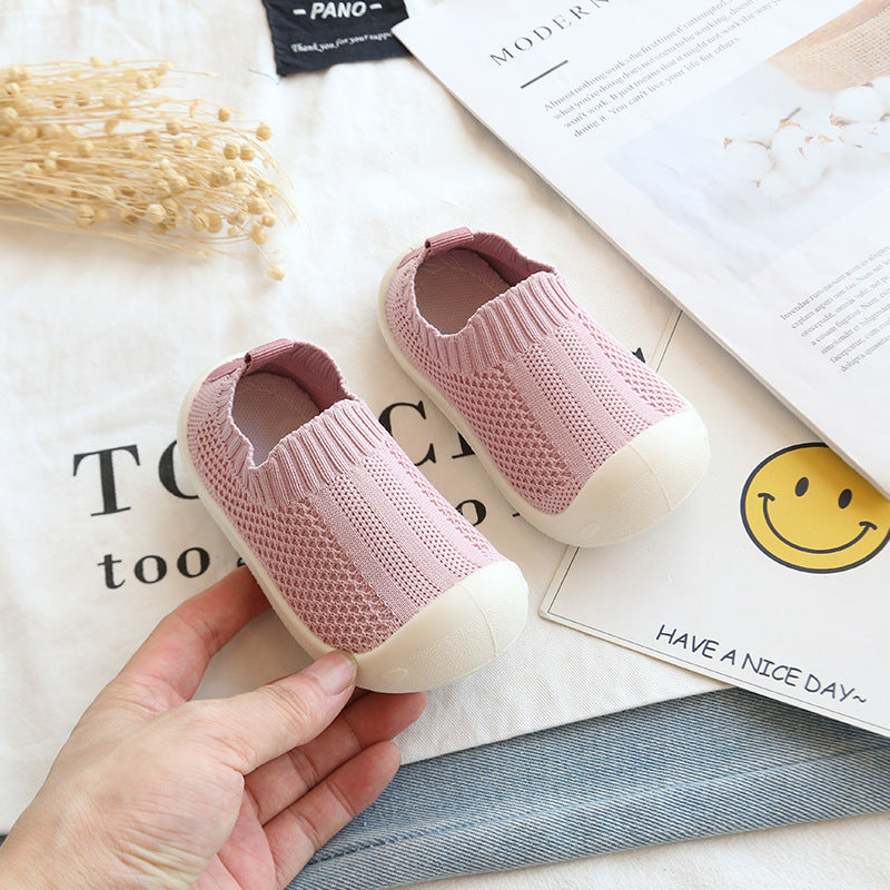 Breathable mesh toddler shoes