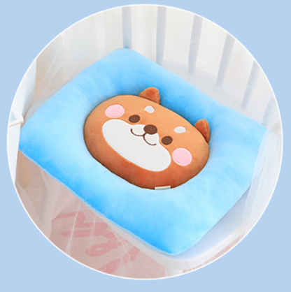 Round flower cushion