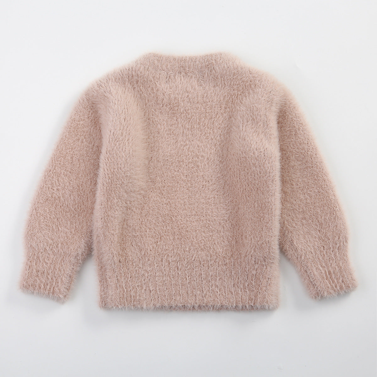 Imitation otter pullover sweater