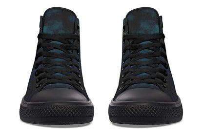 Printed Couple High-top Canvas Shoes