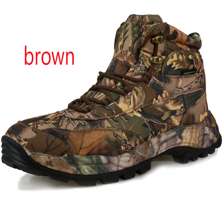 Men's high top waterproof hiking shoes plus size