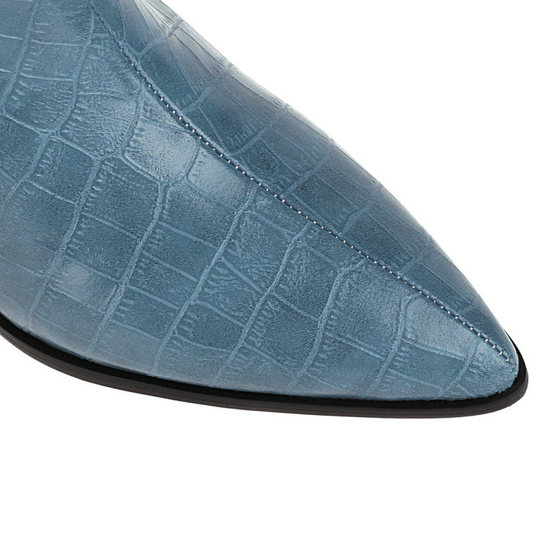 But knee-in-tube thin skinny shoes knight boots