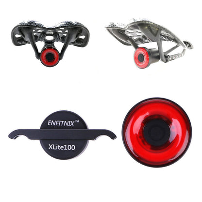 Xlite100 bicycle taillights intelligent lights induction brake lights