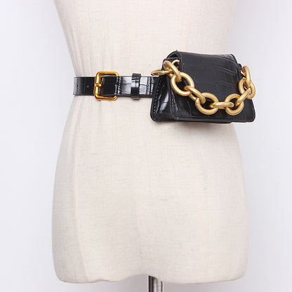 Versatile not monotonous small waist bag