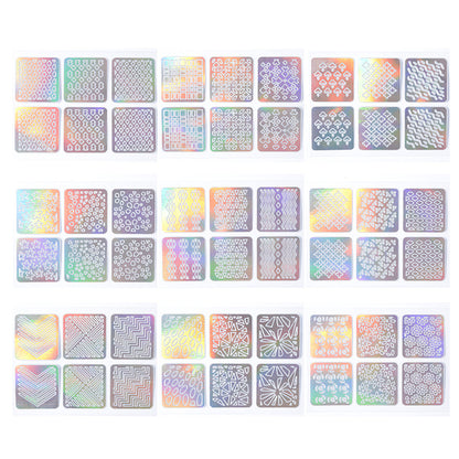 Laser cut out nail Decal