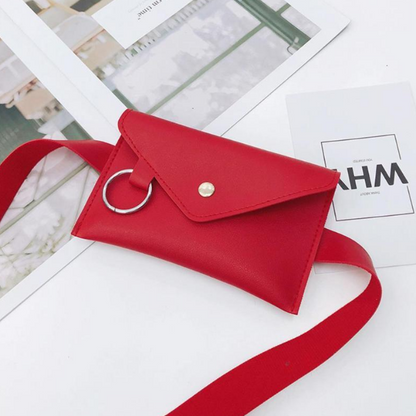 Shoulder Messenger Bag Triangle Large Belt Belt Envelope Bag Pocket Mini Chest Bag