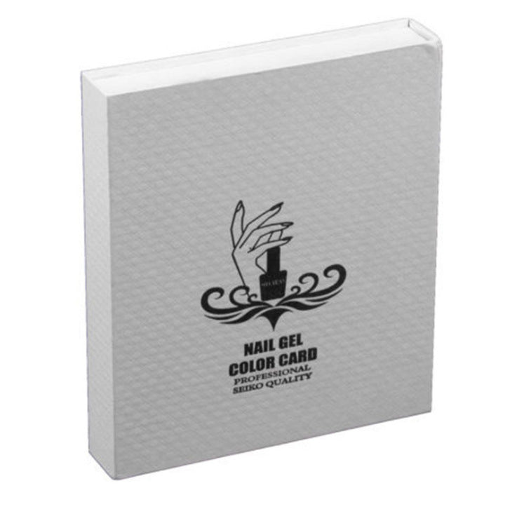 Nail Piece Pineapple Pattern Color Card Book Nail Polish Glue Display Board