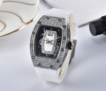 Foreign Trade Explosion Models European And American Rhinestone Series Ghost Head Quartz Watches Brand Fashion Watches