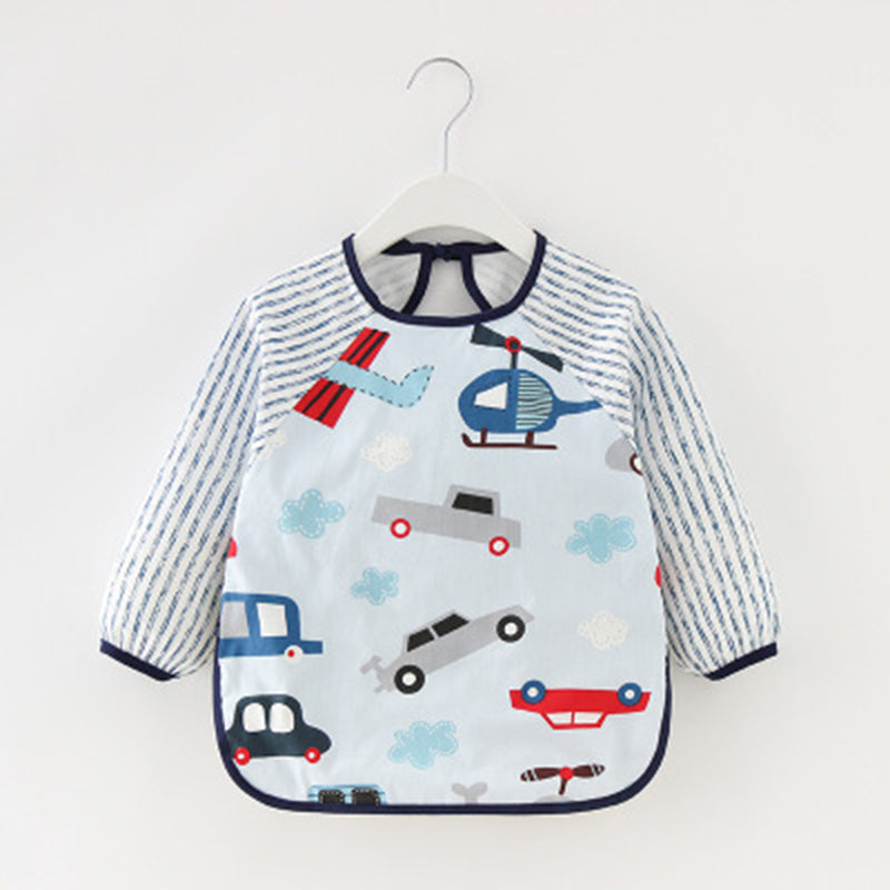 Cotton Baby Eating Pocket Smock, Children's Apron
