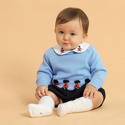 Children's pullover knitted sweater