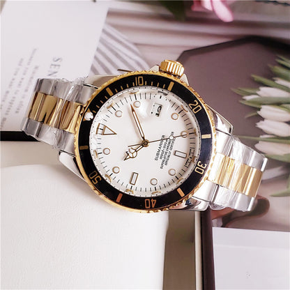 Stainless steel mechanical watch