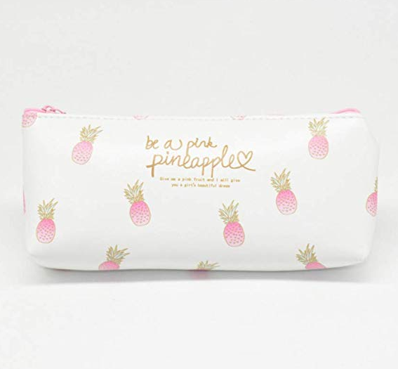 Compatible With , Pineapple Pencil Bag