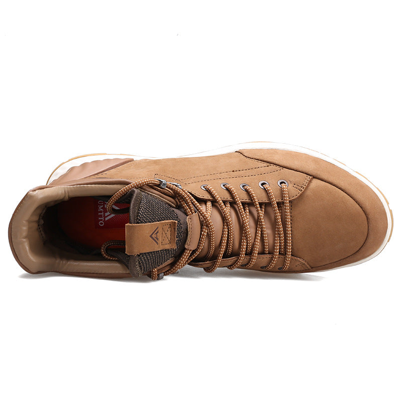 High-top waterproof tooling shoes autumn