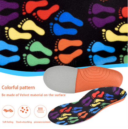 Breathable baby insoles can be cut for men and women