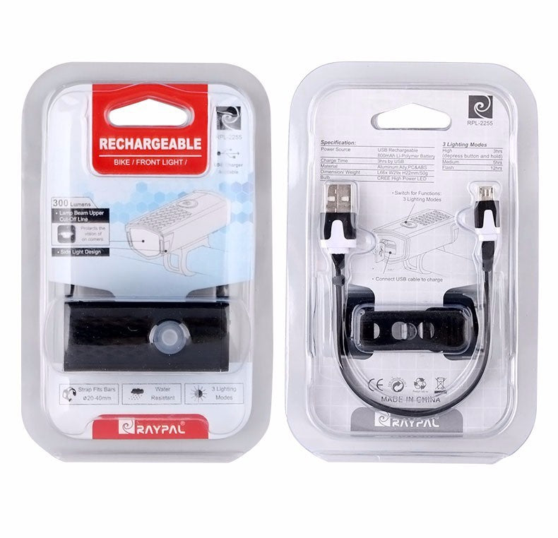 Night Riding Lights Bicycle Highlight USB Charging