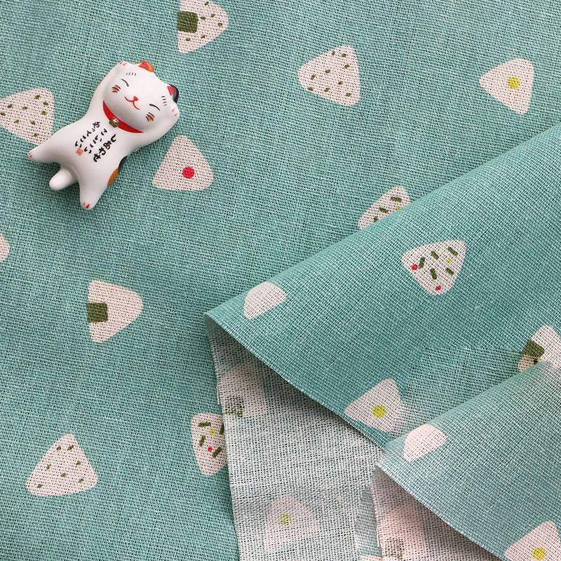 Ins linen fabric tablecloth curtain flower cloth