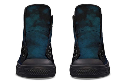 Printed Couple High-top Canvas Shoes