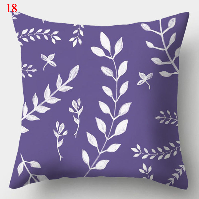 Modern Minimalist Creative Fabric Colorful Geometric Pillowcase