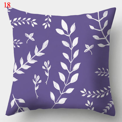Modern Minimalist Creative Fabric Colorful Geometric Pillowcase