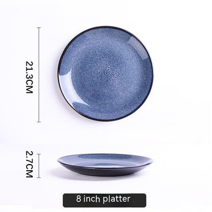 European Starry Sky Steak Plate