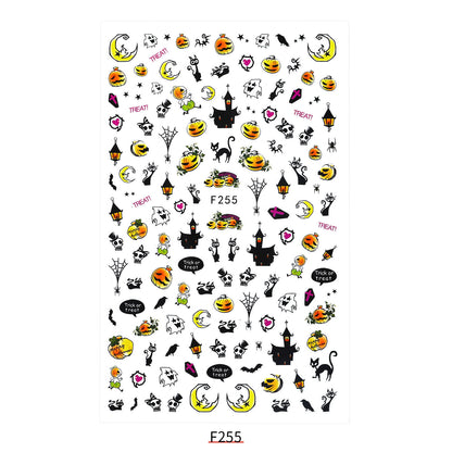 New Nail Sticker Santa Claus Decal Strap Adhesive