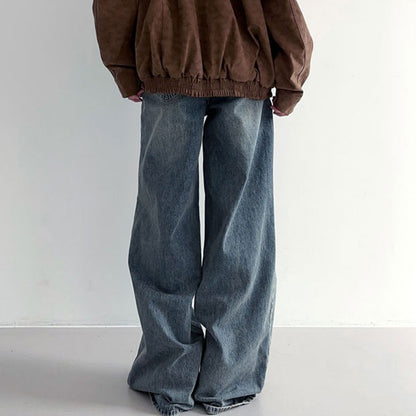 American Style Trend Street Shooting Women's Clothing Worn Jeans