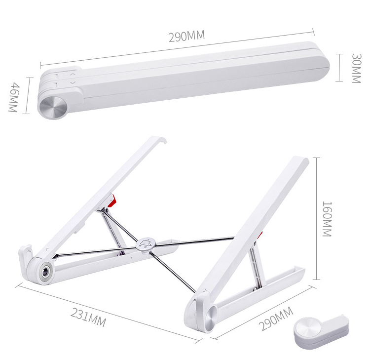 Compatible with Apple , Whale race notebook computer bracket female desktop elevation lifting radiator cervical vertebra base portable bracket macmillet applepro lifting laptop computer bracket cushion high folding support