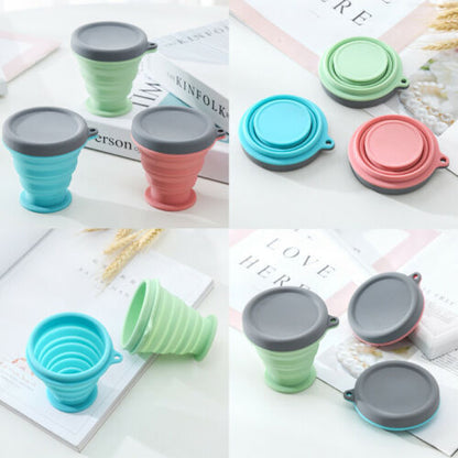 Portable Silicone Telescopic Foldable Drink Folding Cup