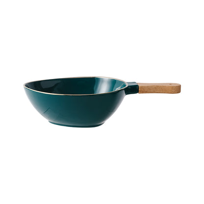Domestic ceramic baking plate Western dish baking bowl