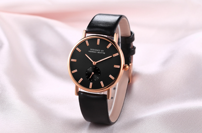 Hannah Martin Hannah Martin 2138 Women's Quartz Watch Small Seconds Simple Women's Watch Belt Nylon Strap