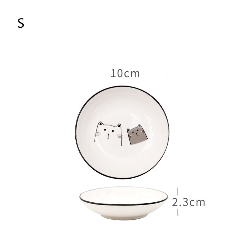Nordic Tableware Set Bowl And Plate Combination Household Simple Ceramic