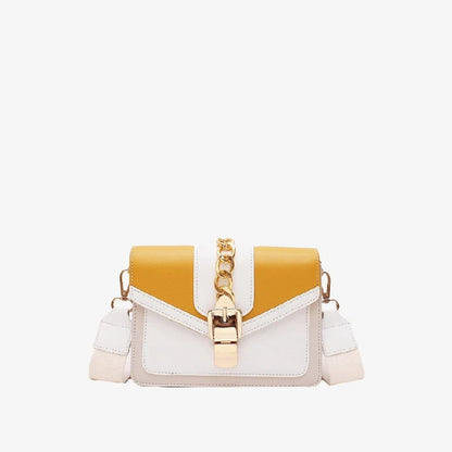 Small Polyester and Cotton Contrast Bag