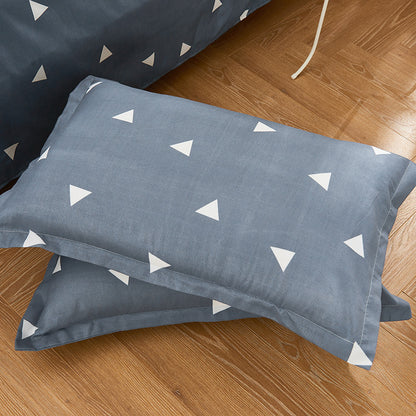 Brushed double pillowcase