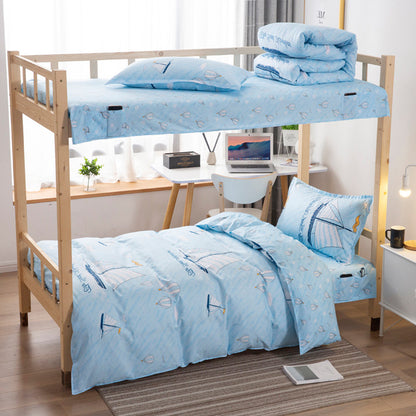 Student dormitory cotton non-slip three-piece suit