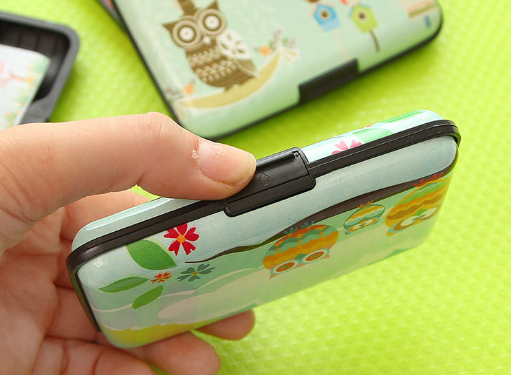 Owl organ card package ultra-thin cute women's multi-card card package bus bank card sets