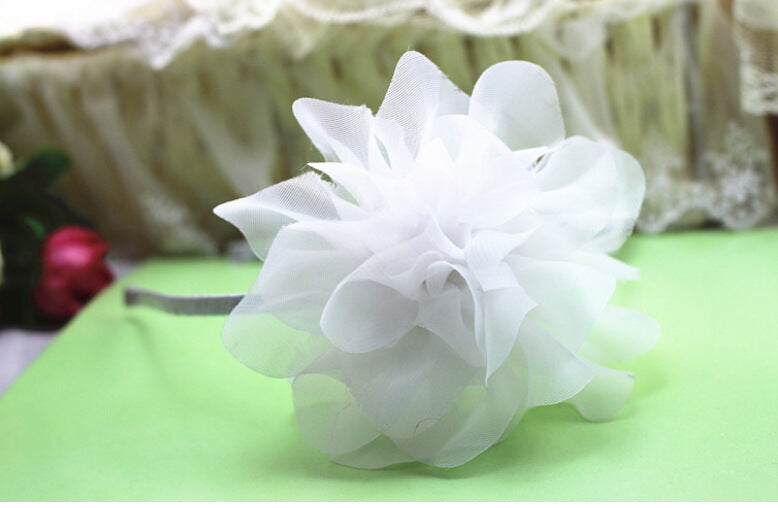 Korean super flower children headdress ornaments wedding flower girl dress accessories factory