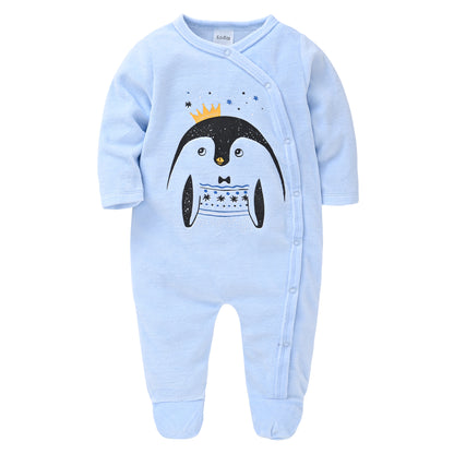 New Boy File Package Foot Newborn Clothes Baby Romper
