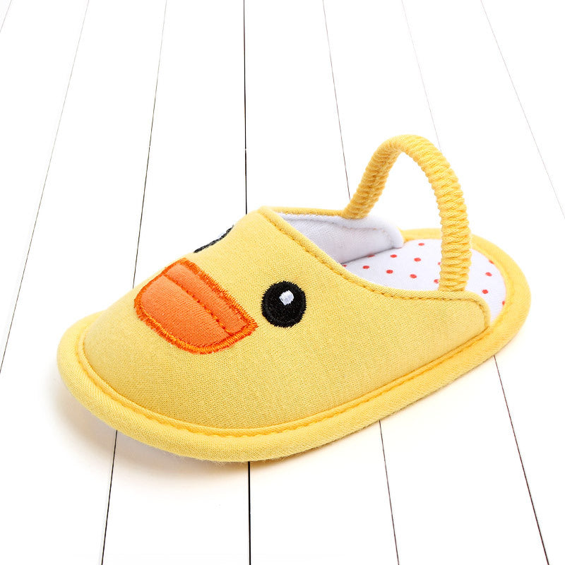 Non-slip baby cotton slippers