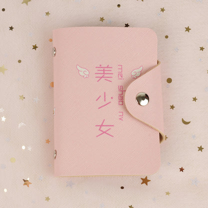 Multi-card color printing cartoon female card package