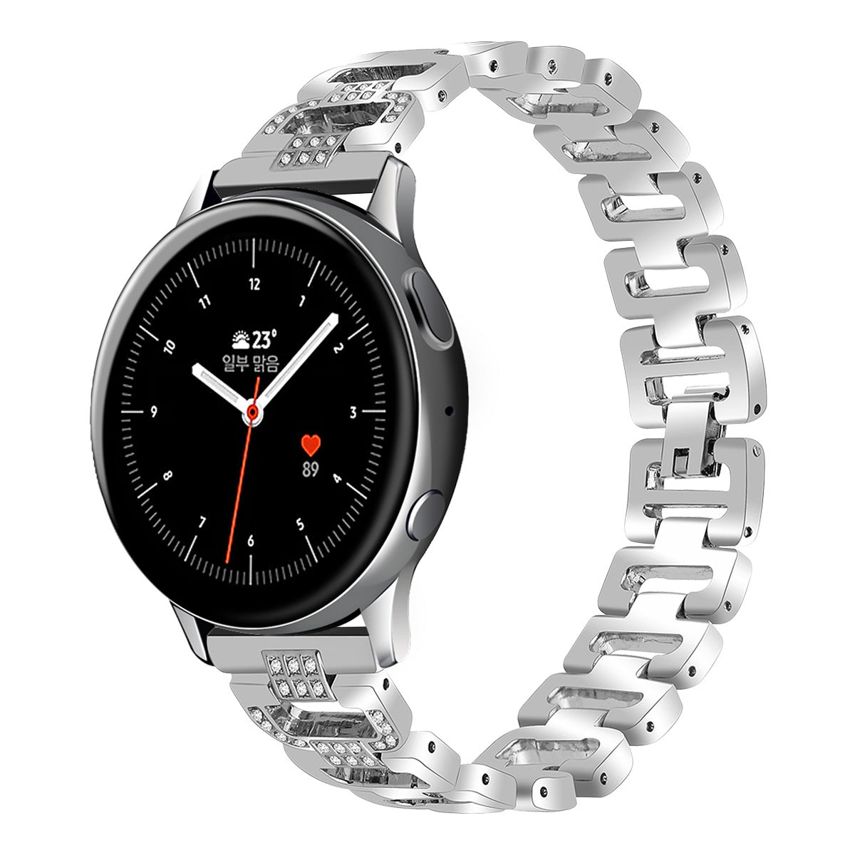 Diamond D-shaped strap