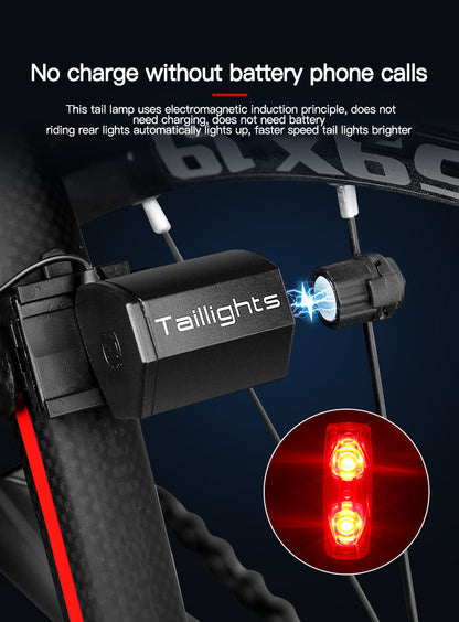 Magnetic Induction Self Generating Tail Lamp