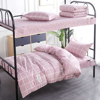 Student dormitory cotton non-slip three-piece suit