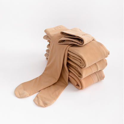 Double Layer Bare Skin Feeling Plush Stockings