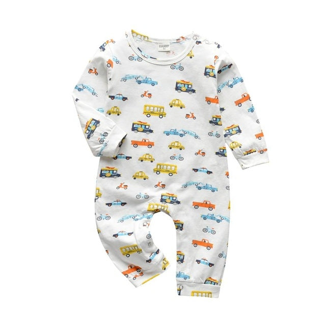 Boy and girl jumpsuits for children