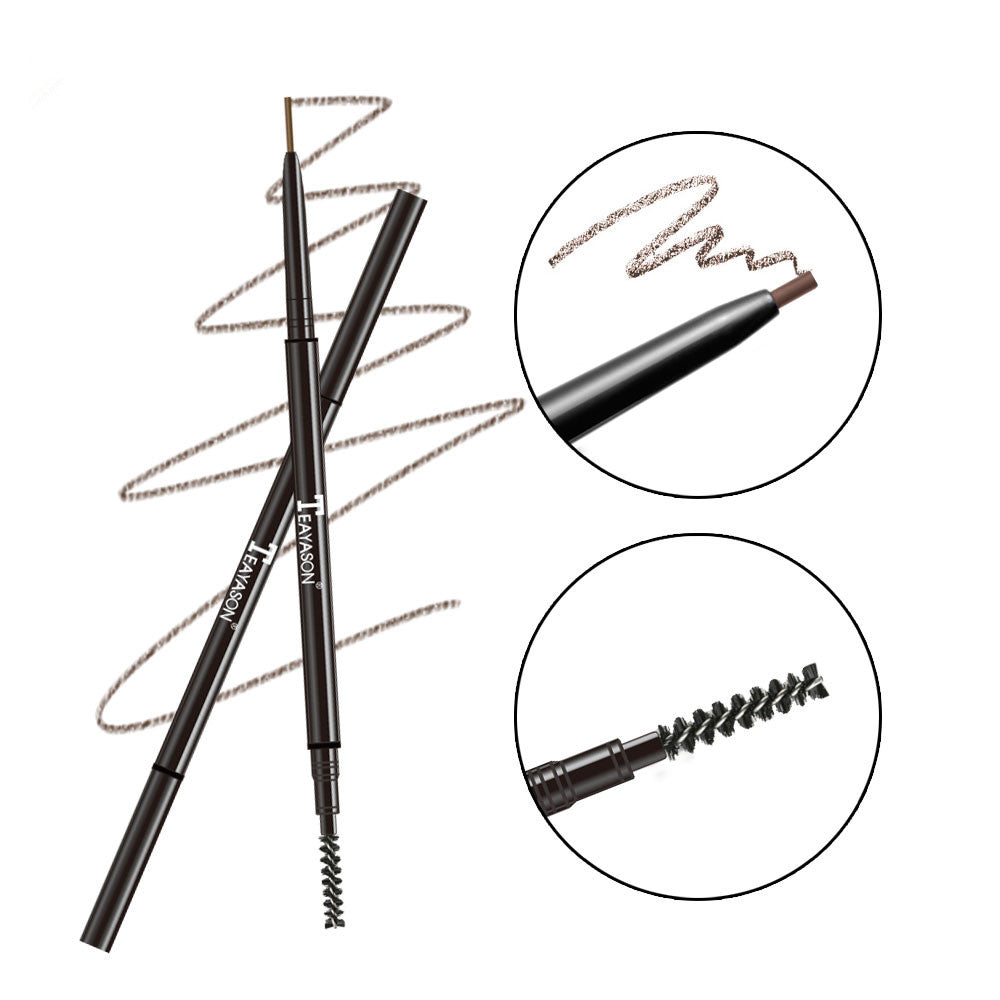 5 Colors Automatic Fine Eyebrow Pencil Brand Eye Brow Tint Cosmetics Eyebrow Tattoo Pen Waterproof Eye Brow Pencil Smudge-proof