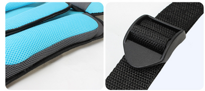 Non-safety seat increased cushion portable car safety seat cushion