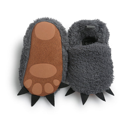 2021 new paws baby shoes shoes shoes shoes baby toddler shoes soft bottom Plush warm 0081